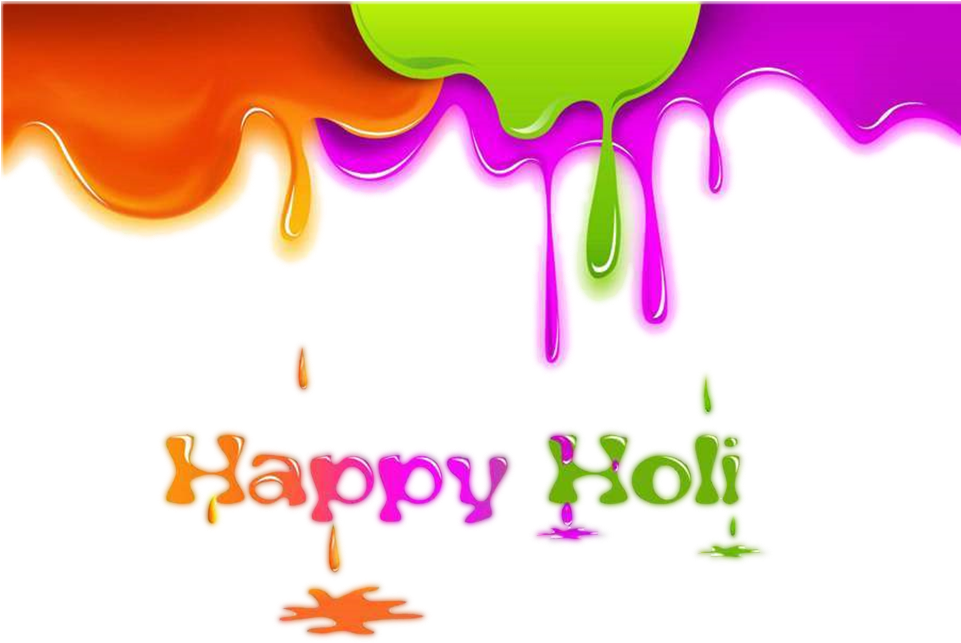 Download Holi/bg/top Holi Background Png Picture - Happy Holi Text Png PNG  Image with No Background 