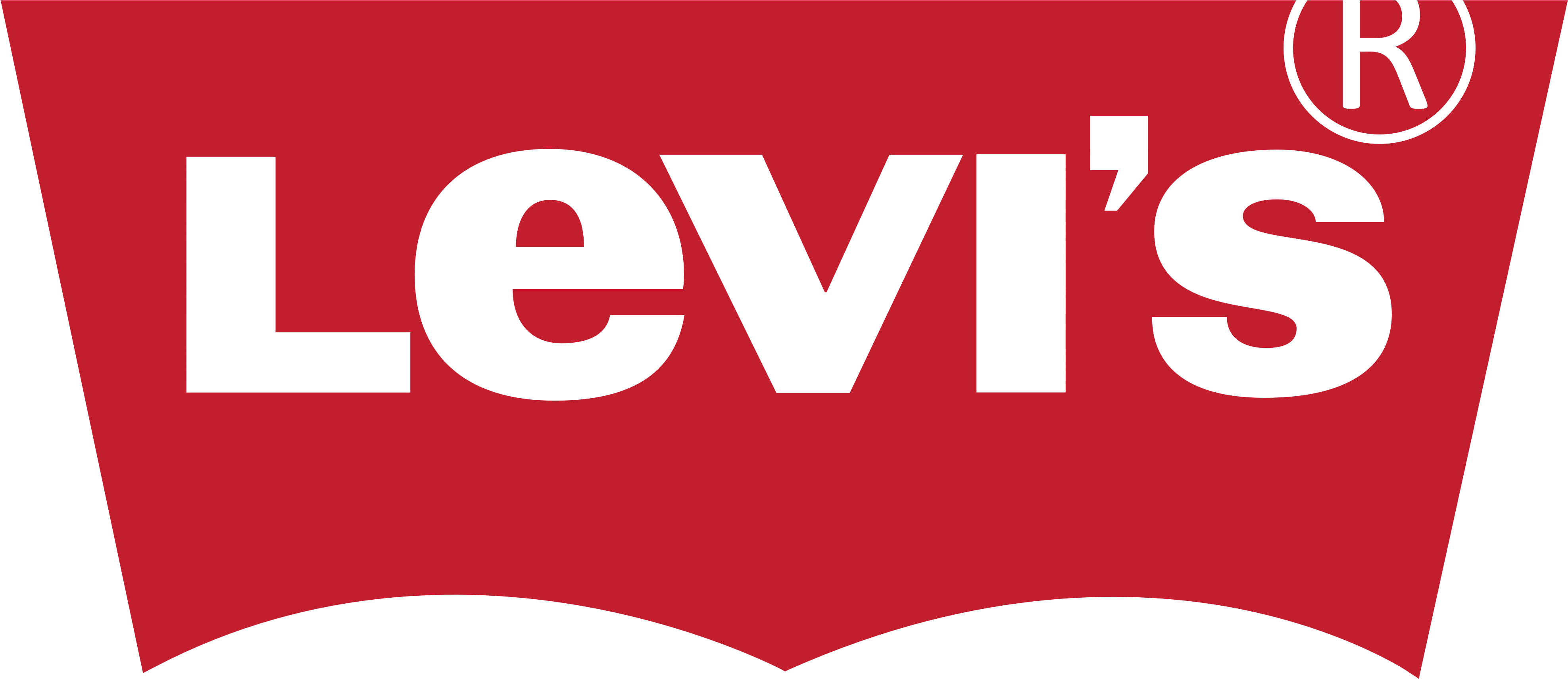Levi U2019s Logos Brands And Logotypes Yelp Logo Images - Levis Logo Png (4000x1770), Png Download
