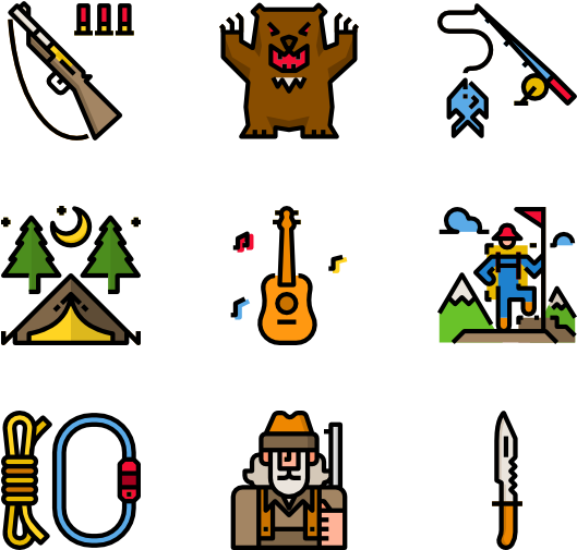 Camping (600x564), Png Download