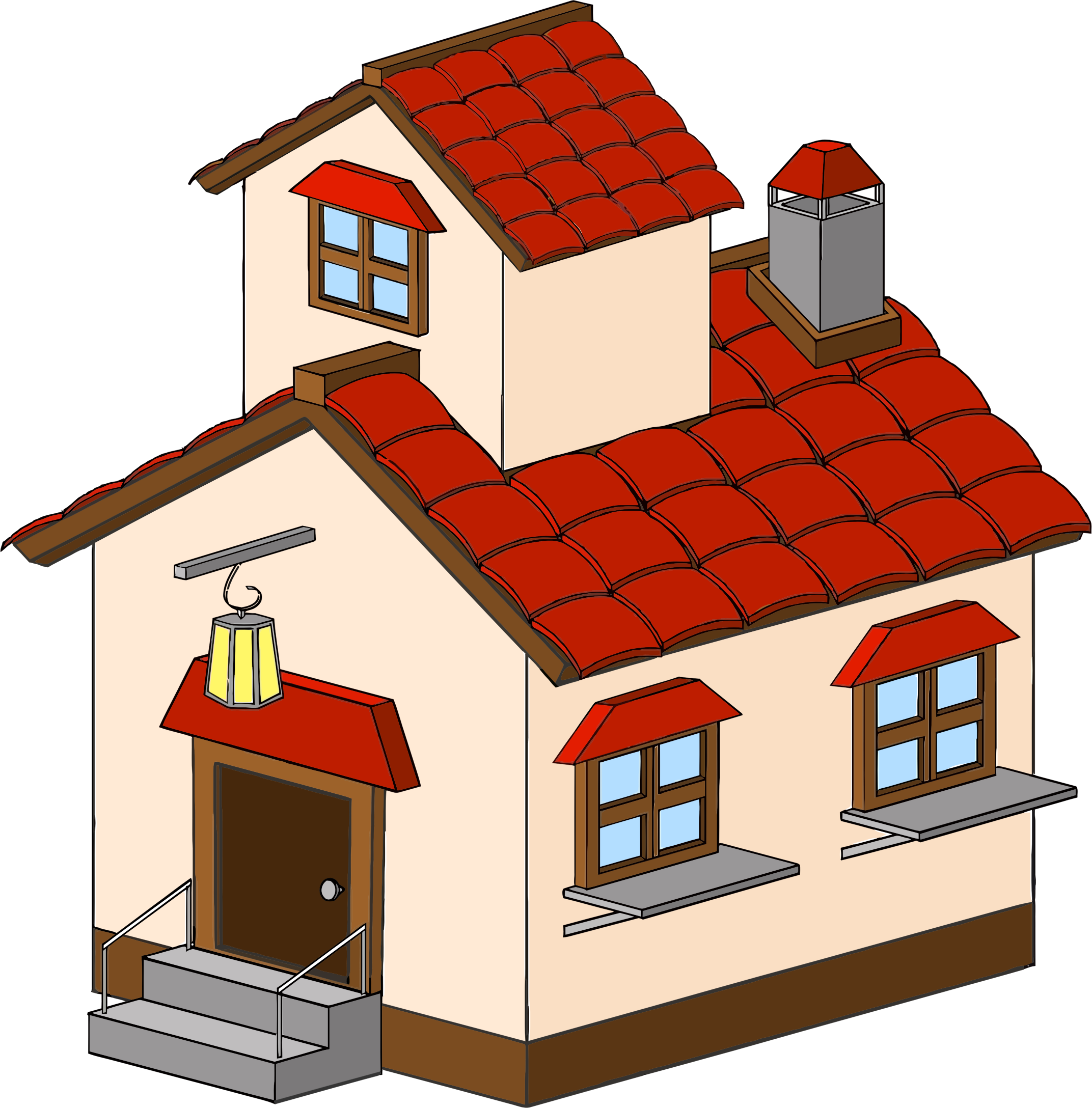 House Png Images - House Clipart Images Png (2144x2176), Png Download
