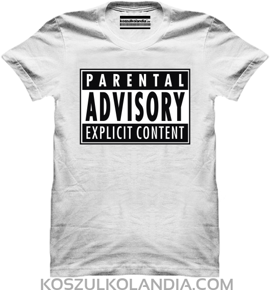 Parental Advisory Explicit Content Png Download - Mockup (530x600), Png Download