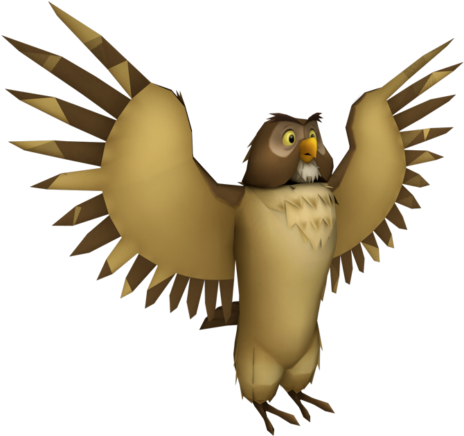 Download Zip Archive - Kingdom Hearts Owl (750x650), Png Download