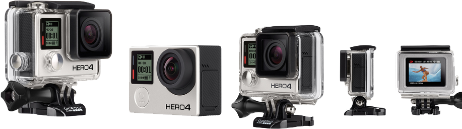 Gopro Camera Png Picture - Gopro 4 Black Back (930x316), Png Download