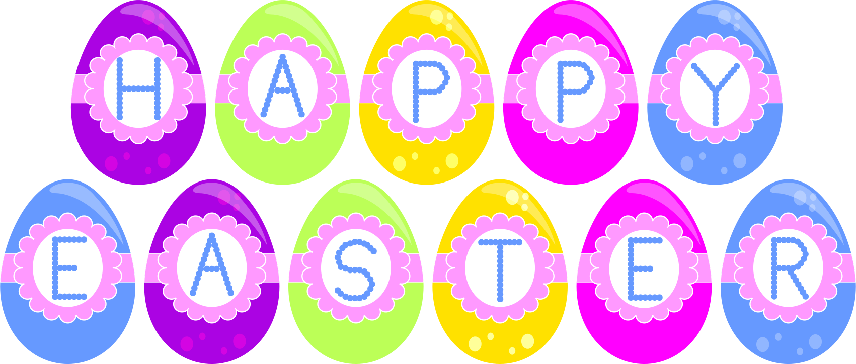 Happy Easter - Easter (1701x724), Png Download