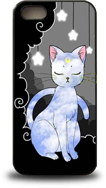 Sailor Moon Bff Phone Case - Sailor Moon Artemis X Luna (636x772), Png Download