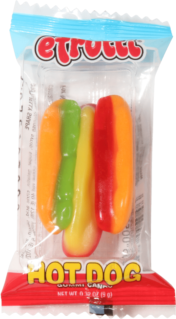Frutti Gummi Mini Hot Dog - Bonbon Hot Dog Efrutti Gummi (2400x1600), Png Download