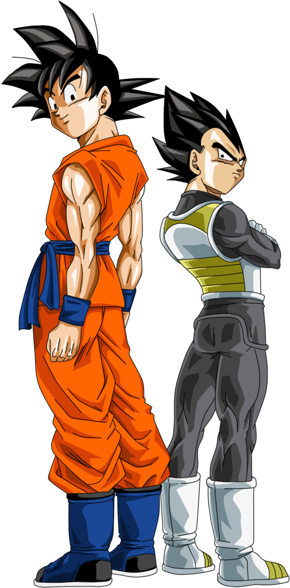 Goku E Vegeta Png - Vegeta (1024x1481), Png Download
