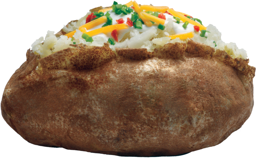 Royalty Free Download Fully Loaded Baked By Fearoftheblackwolf - Baked Potato Sale (1024x701), Png Download