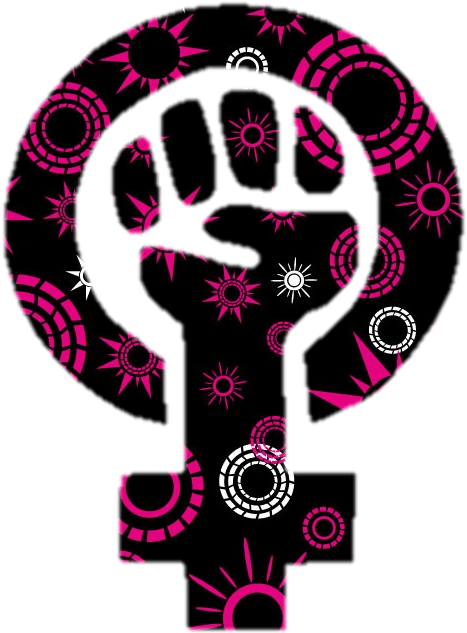 Feminism Not Humanism - Black Feminism Symbol (700x702), Png Download