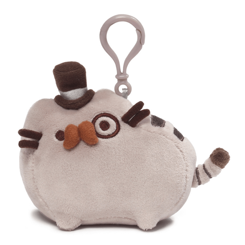 Pusheen Backpack Clip - Fancy Pusheen (800x800), Png Download