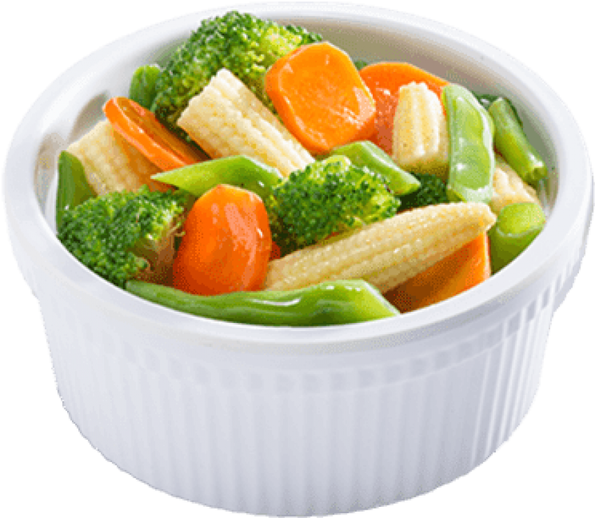 Steamed Vegetables - Steamed Vegetables Kenny Rogers (600x600), Png Download