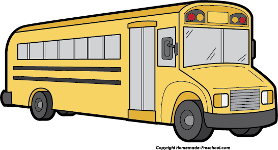 Cute School Bus Clip Art Free Clipart Images - Schoolbus Clipart (546x295), Png Download