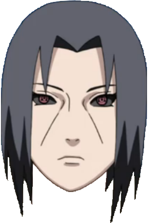 Image Free Library Itachi Head - Head Anime Png (306x461), Png Download