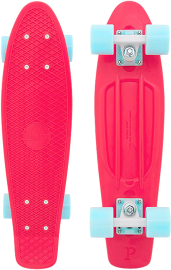 Skateboards - Watermelon Penny Board 27 Inch (600x600), Png Download