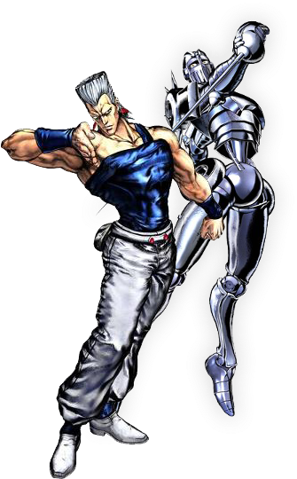 Picture Black And White Download Image Png One Minute - Polnareff Silver Chariot (394x547), Png Download