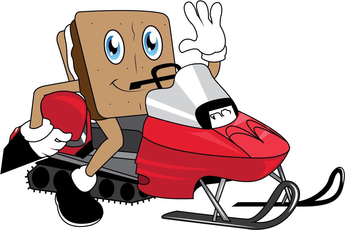 Snowmobile (1307x871), Png Download