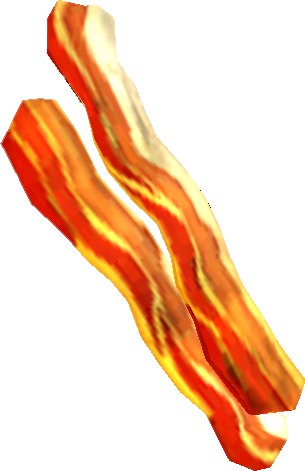 Pickup Bacon - Illustration (305x471), Png Download
