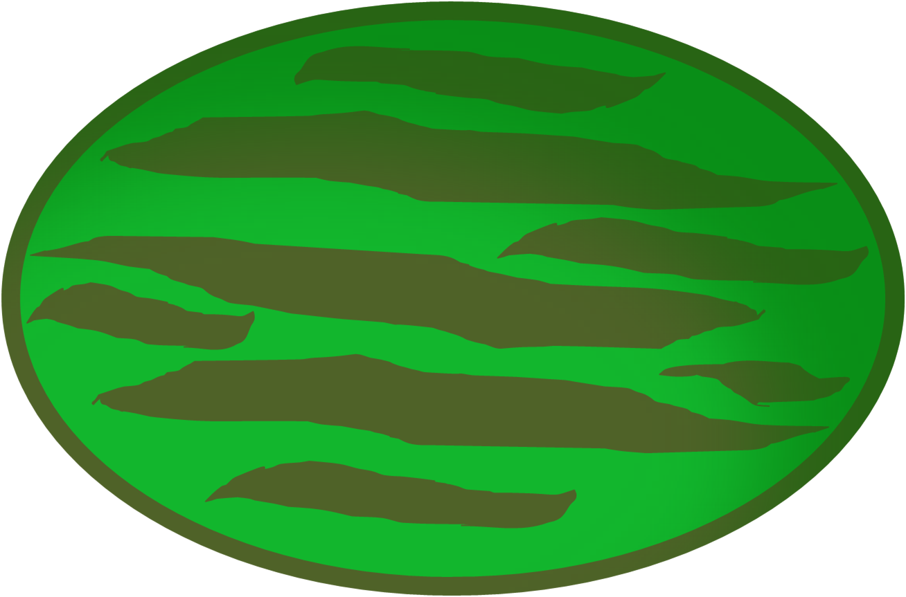 Watermelon - Desenho De Feijão (1308x863), Png Download