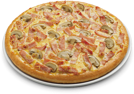 80296 Pan Hambacon Americanstyle 04 Jan 2018 - พิซซ่า เห็ด (514x360), Png Download