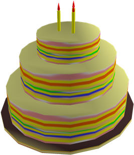 Cake Hat - Cake In Roblox (420x420), Png Download