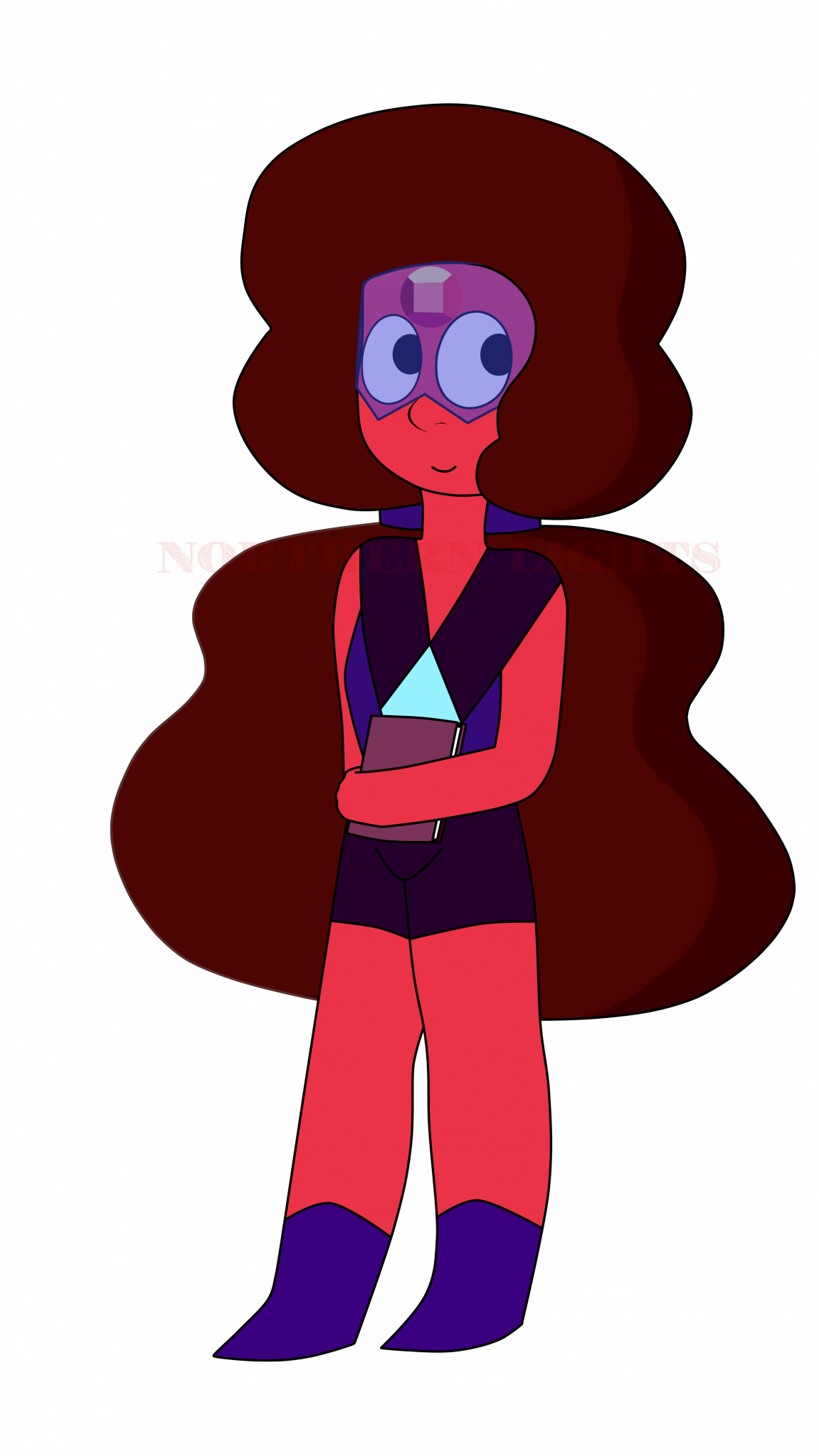 Ruby-anette - Cartoon (1151x2048), Png Download