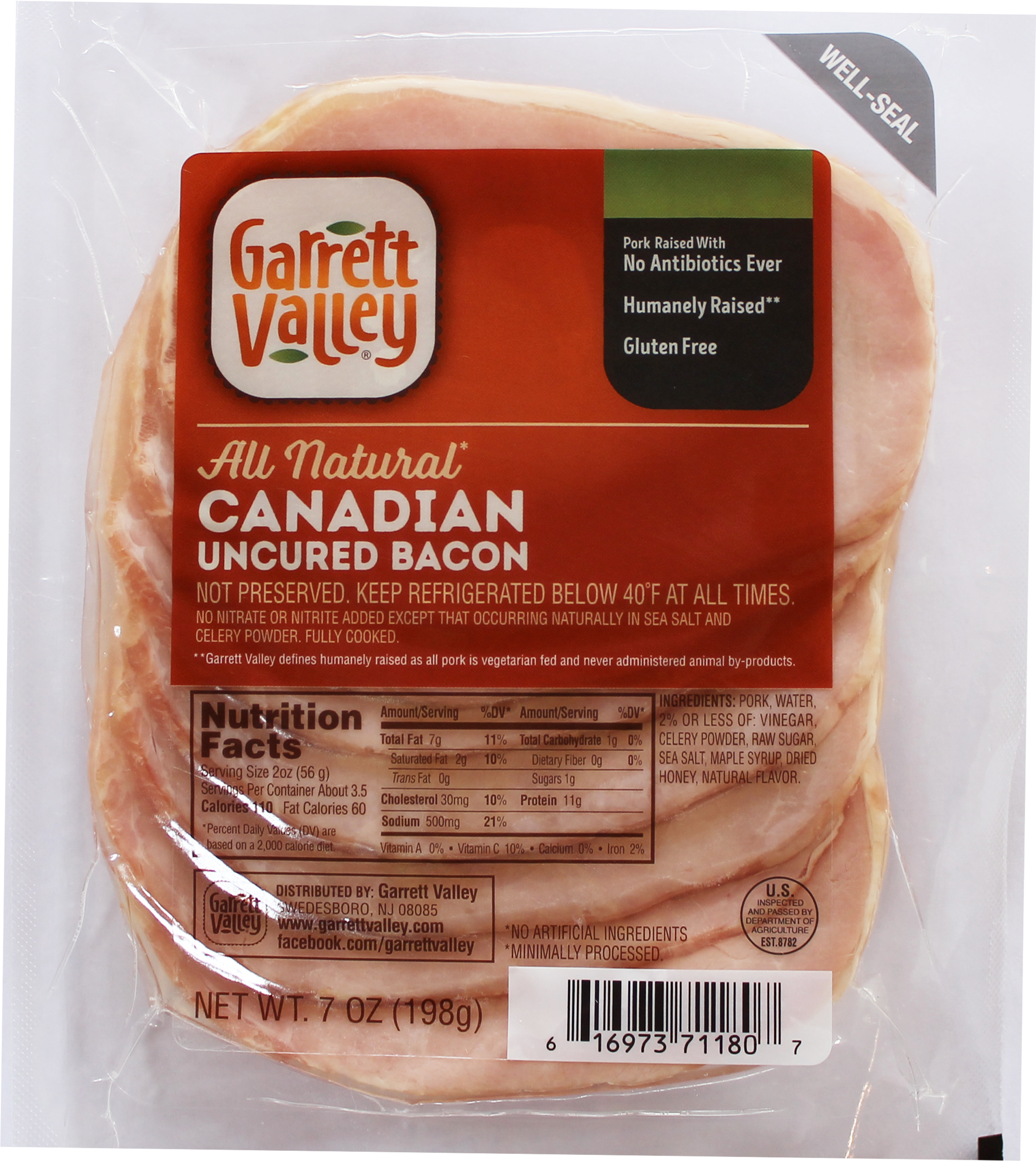 Canadian Style Bacon - Bacon (4272x2848), Png Download