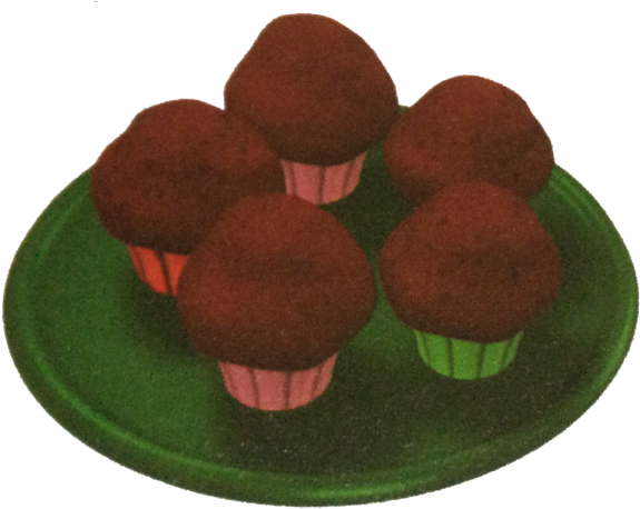 File - Muffins - Cupcake (589x480), Png Download