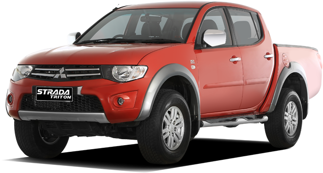 Item, Double Cabin, Single Cabin - Mitsubishi Strada Triton Png (937x441), Png Download