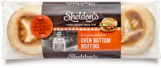 Oven Bottom Muffins - Lancashire Oven Bottom Muffins (525x525), Png Download