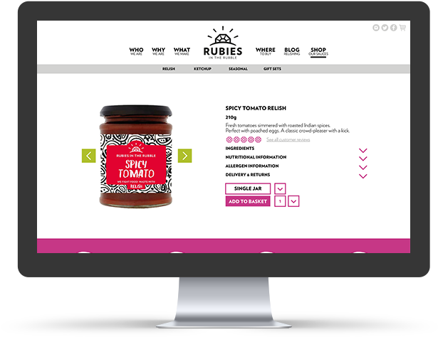 Rubies Website Mockup Screen1 - Mockup (1000x840), Png Download