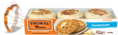 Thomas Sourdough English Muffins Product - English Corn Muffins (515x515), Png Download
