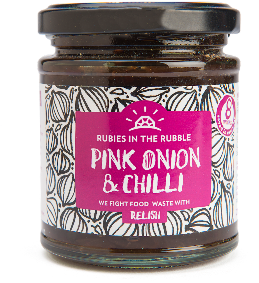 Rubies In The Rubble By Royston Labels - Rubies In The Rubble - Spicy Tomato Relish 210 G (917x1080), Png Download