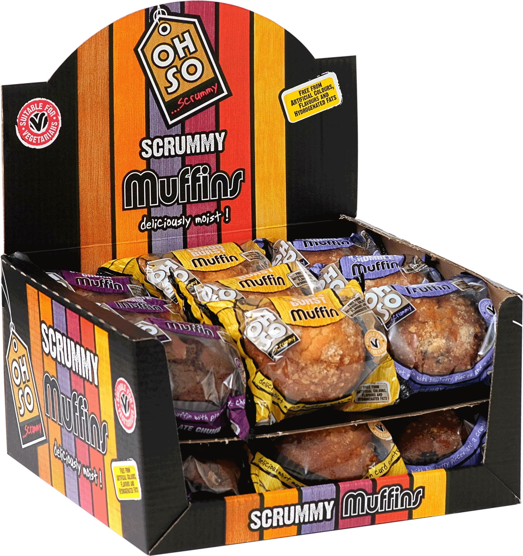 View Larger Image - Ohso Muffins (1972x2100), Png Download