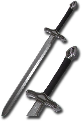 Knight Sword From Medieval 2nd Edition Designed By - Medieval Knight Sword Larp (350x500), Png Download