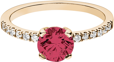 Enliven Your Jewellery Pieces With Colourful Gemstones - Melbourne Smaragd Grün,18-karätiges Gelbgold (750) (640x400), Png Download