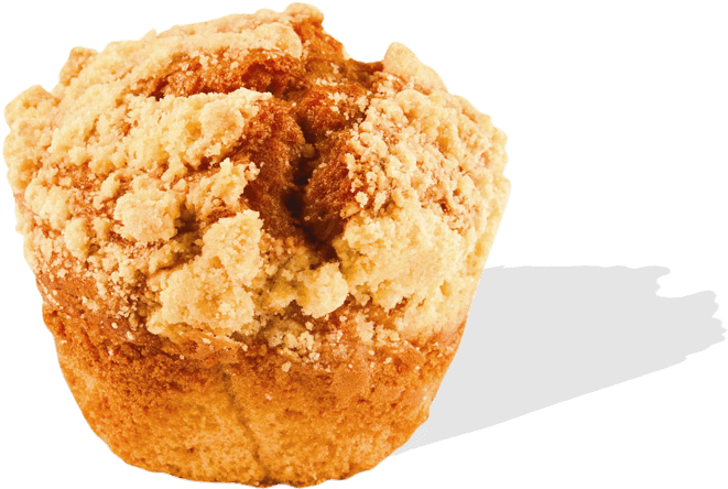 Home Style Apple Crumble Muffin - Apple Crumble Png (900x600), Png Download