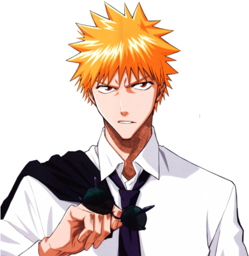 Ichigo Kurosaki - Inspirational Bleach Anime Quotes (500x528), Png Download