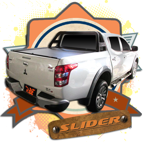 Slider-triton - Mitsubishi Triton (543x543), Png Download