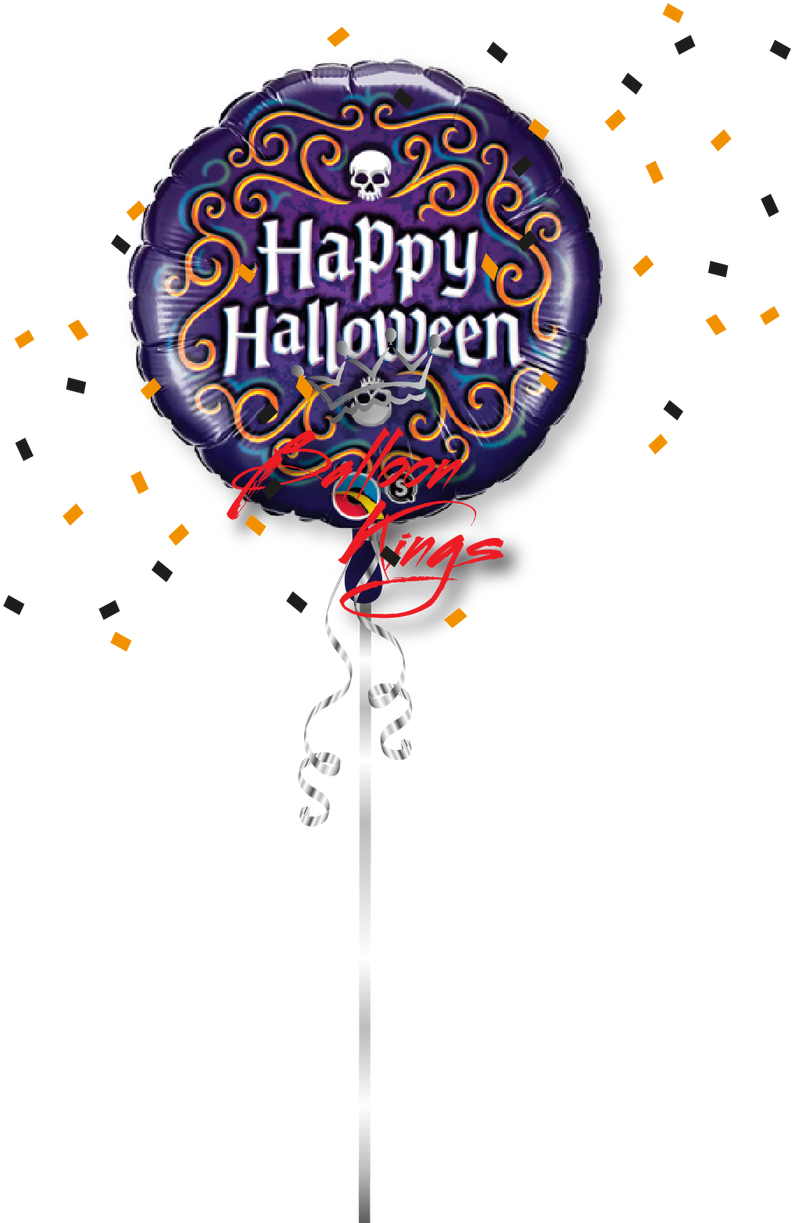 Halloween Skeleton - Skeleton 18 Inch Foil Balloon (1068x1280), Png Download