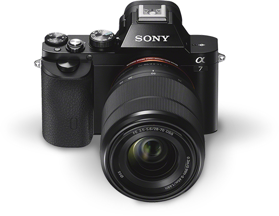 Learn More About The - Sony Alpha A7s Ii Camera With 28 70mm Lens (563x437), Png Download