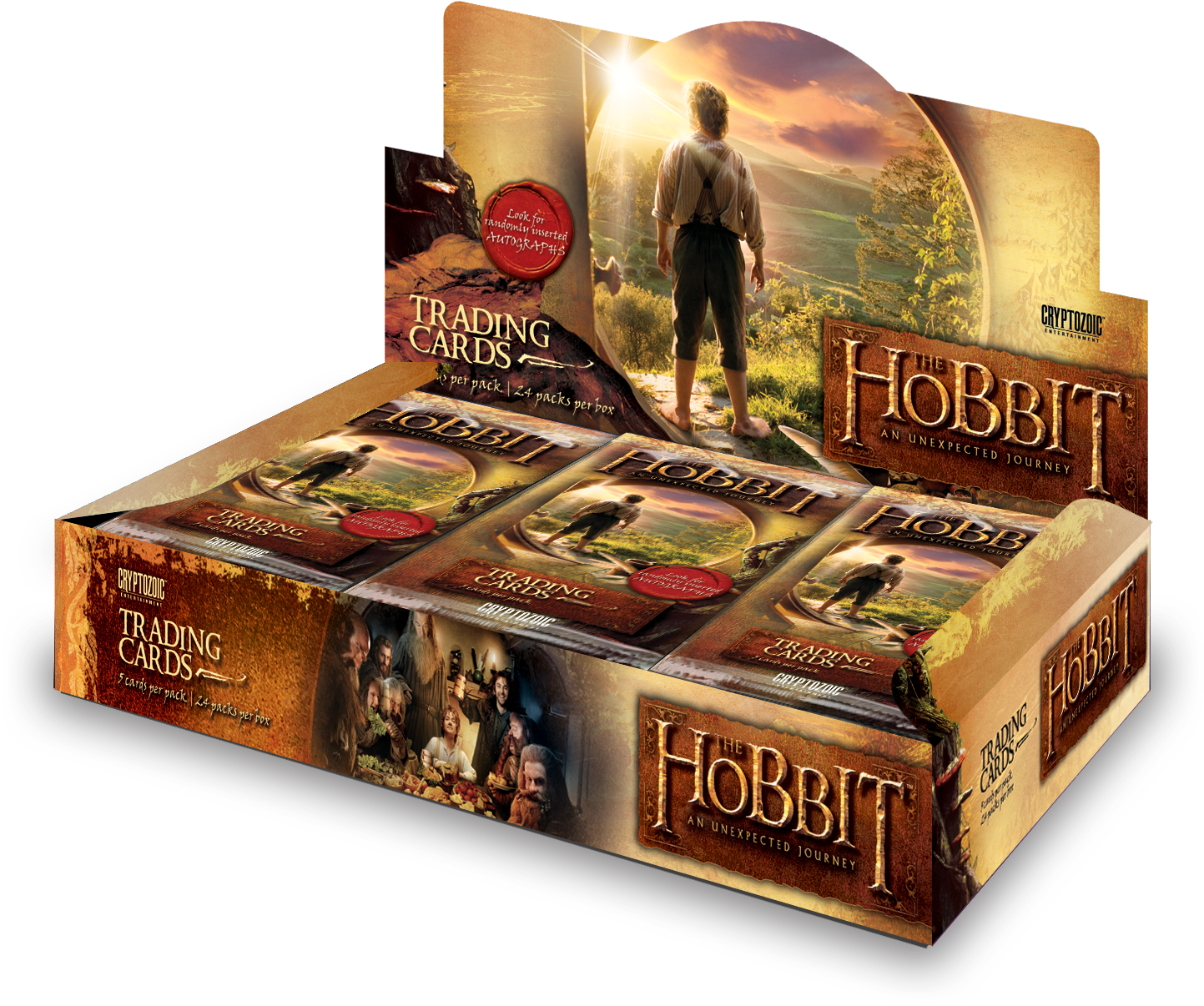 An Unexpected Journey Trading Cards - Hobbit Trading Cards (1638x1527), Png Download