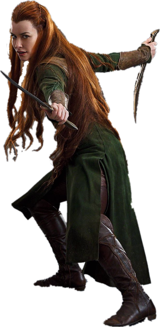 Png Tauriel - Hobbit Tauriel Official Cosplay Costume (615x1259), Png Download