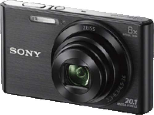 Sony W830 Digital Camera - Sony Cyber Shot W830 (500x500), Png Download