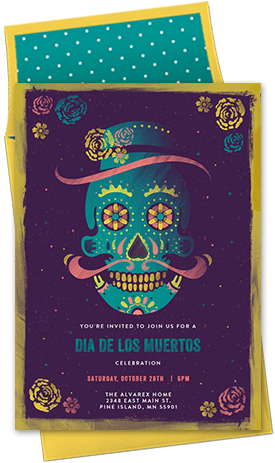 Dia De Los Muertos Halloween - Halloween (306x472), Png Download