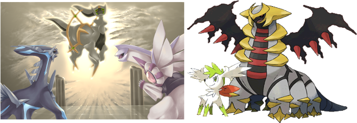 Pokemon Gen 4 Giratina (700x242), Png Download