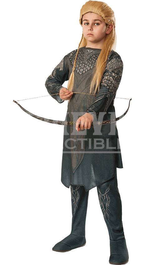 The Hobbit Boys Legolas Greenleaf Costume - Legolas Costume (850x850), Png Download