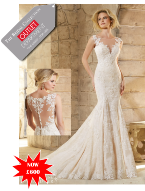 Outlet Gowns Are Constantly Sold And Added But Here - Vestido De Novia En Torchon (491x638), Png Download