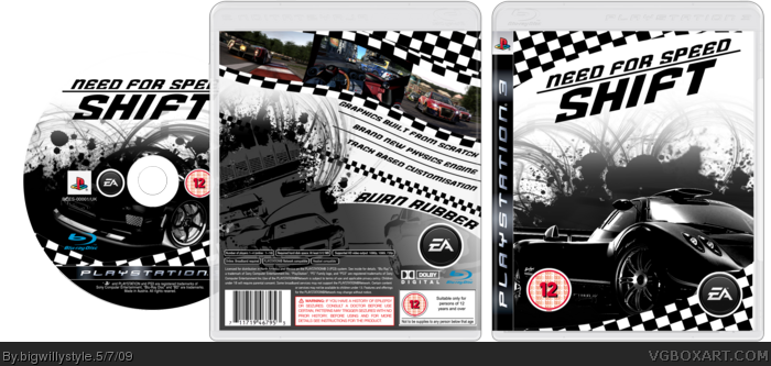 Need For Speed Shift - Need For Speed Shift Wii (700x333), Png Download