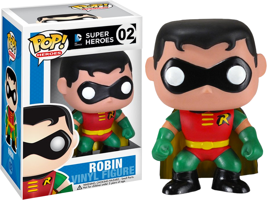 Batman - Funko Pop Robin (931x698), Png Download