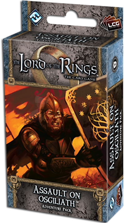 Lord Of The Rings: The Card Game - Assault On Osgiliath (709x709), Png Download